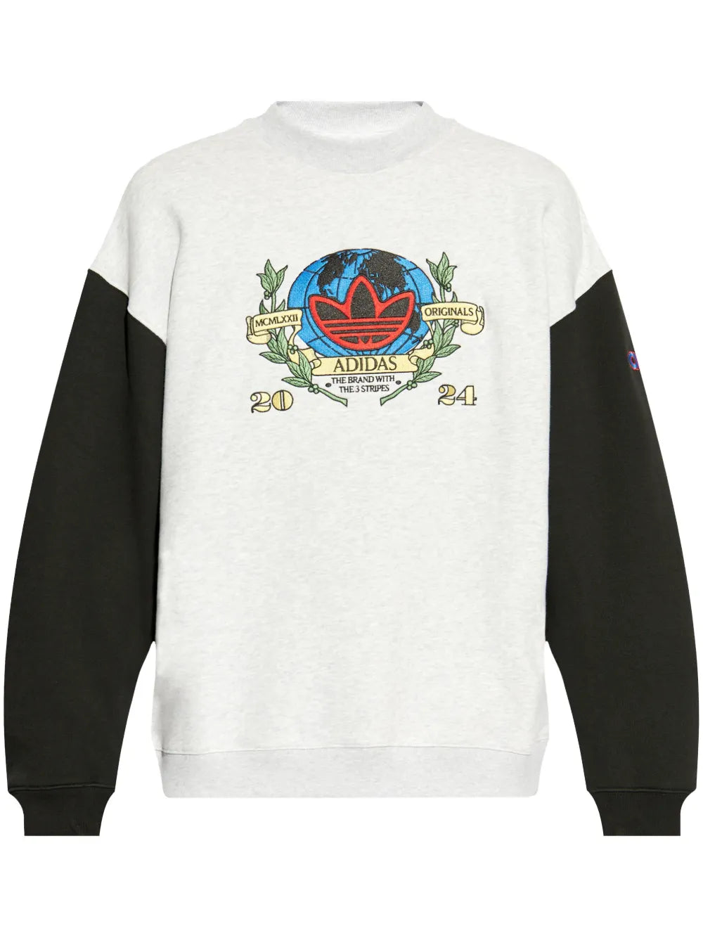 adidas  embroidered-logo sweatshirt