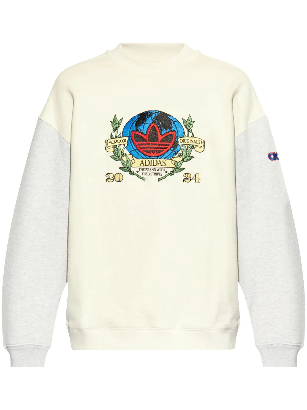 adidas  embroidered-logo sweatshirt