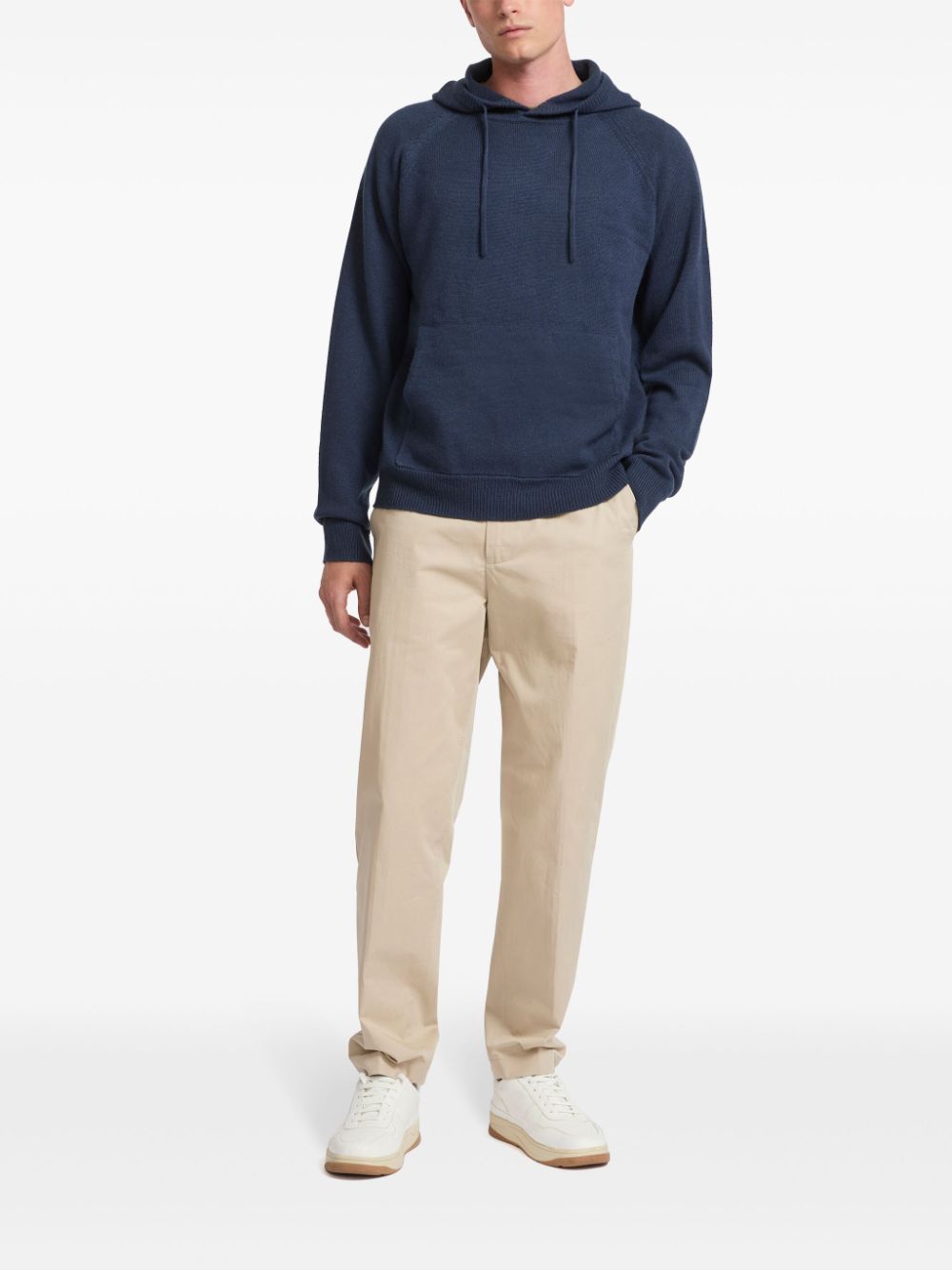Yves Salomon  knit hoodie