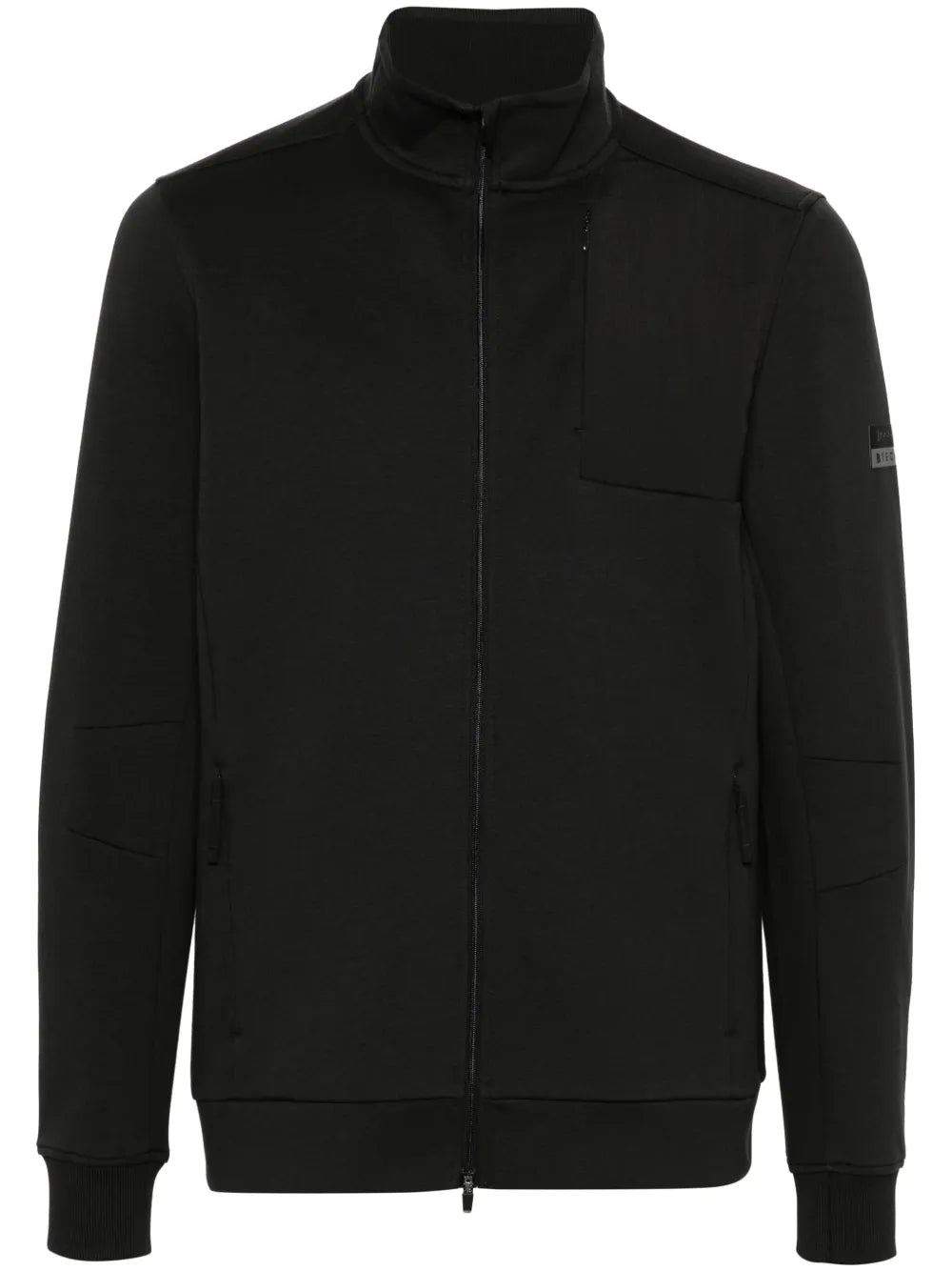 Boggi Milano  stand-up collar zipped sweatshirt