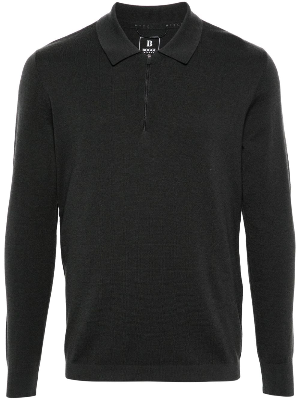 Boggi Milano  merino polo shirt