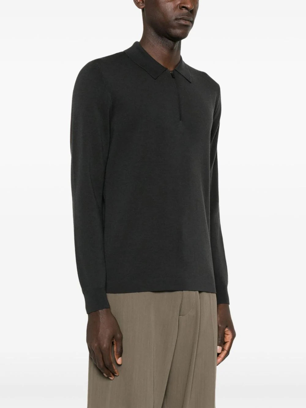 Boggi Milano  merino polo shirt