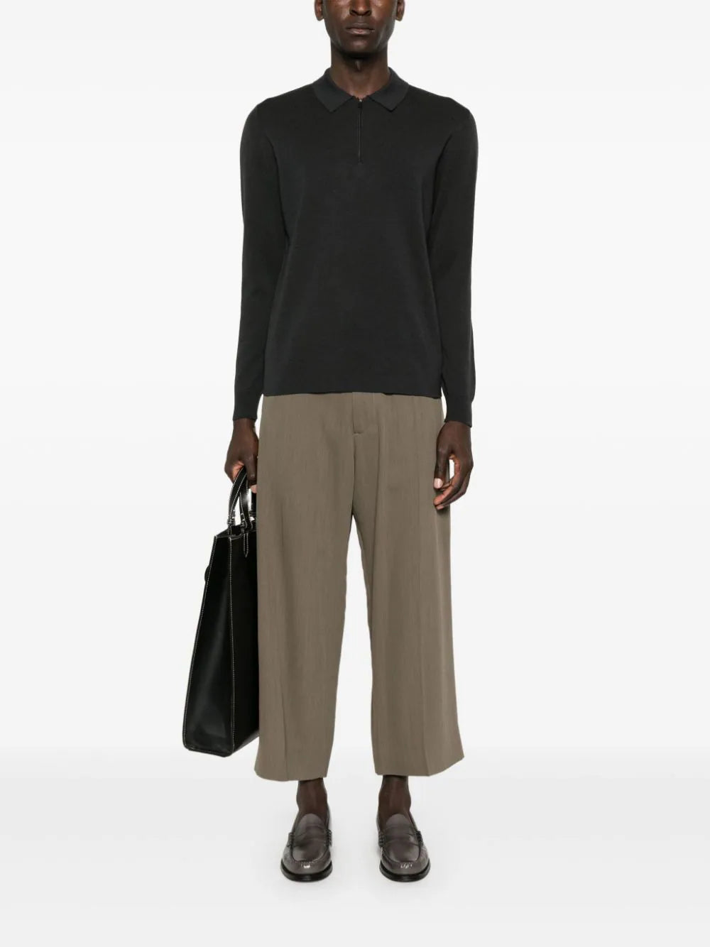Boggi Milano  merino polo shirt