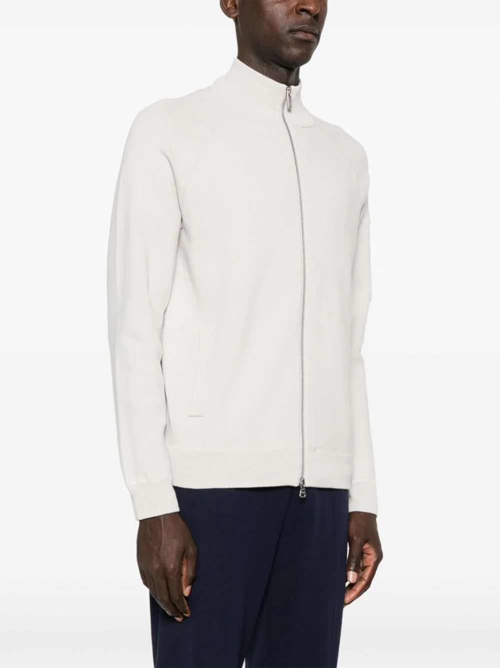 Boggi Milano high-neck cardigan