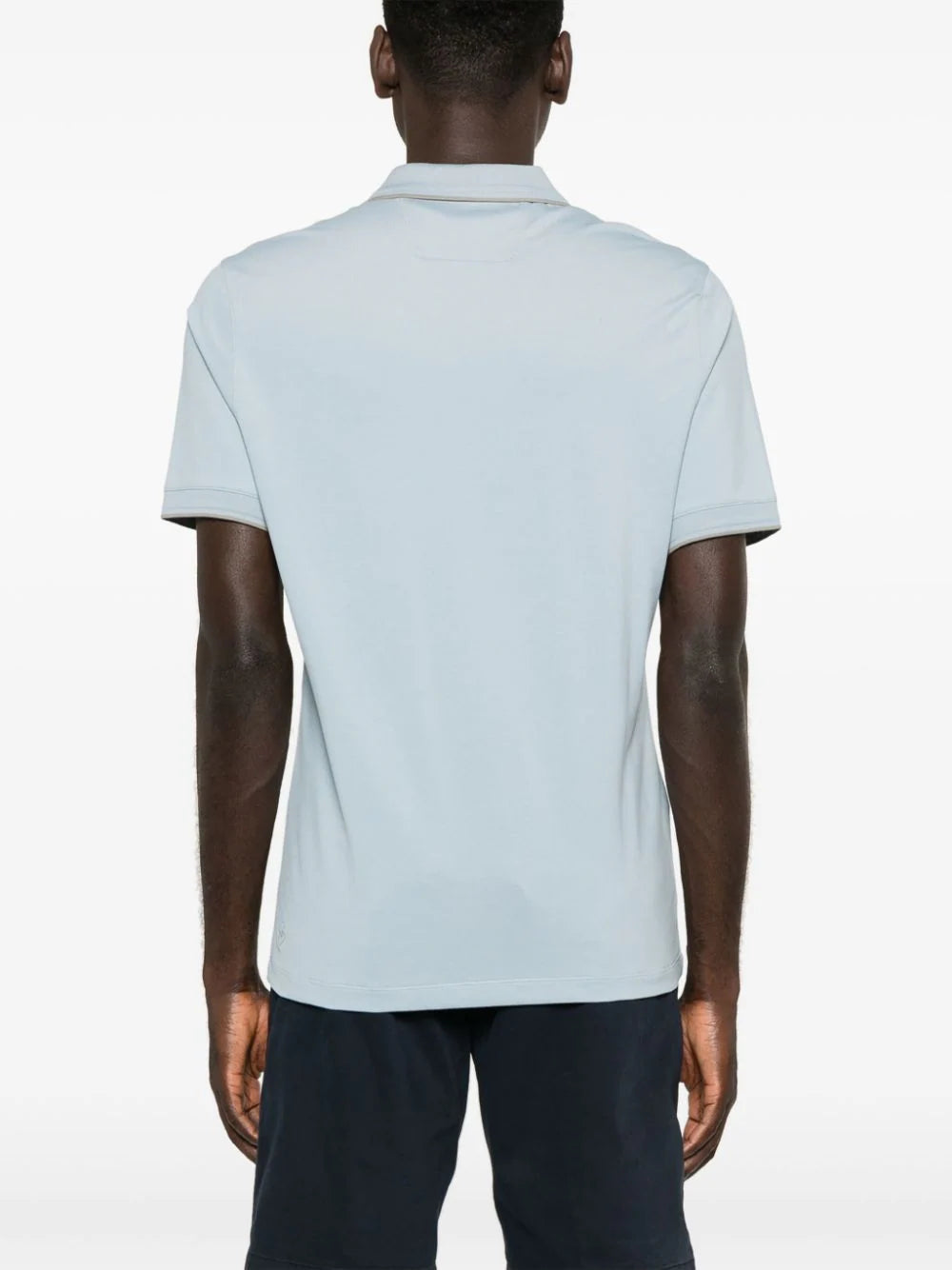 Boggi Milano  logo-tag polo shirt