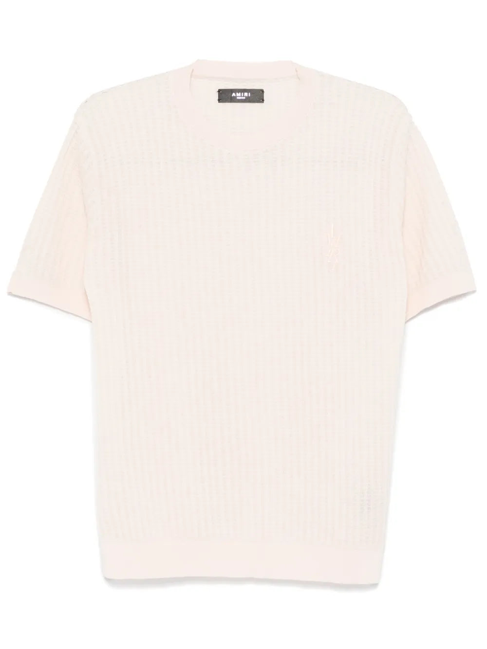 AMIRI  pointelle-knit T-shirt