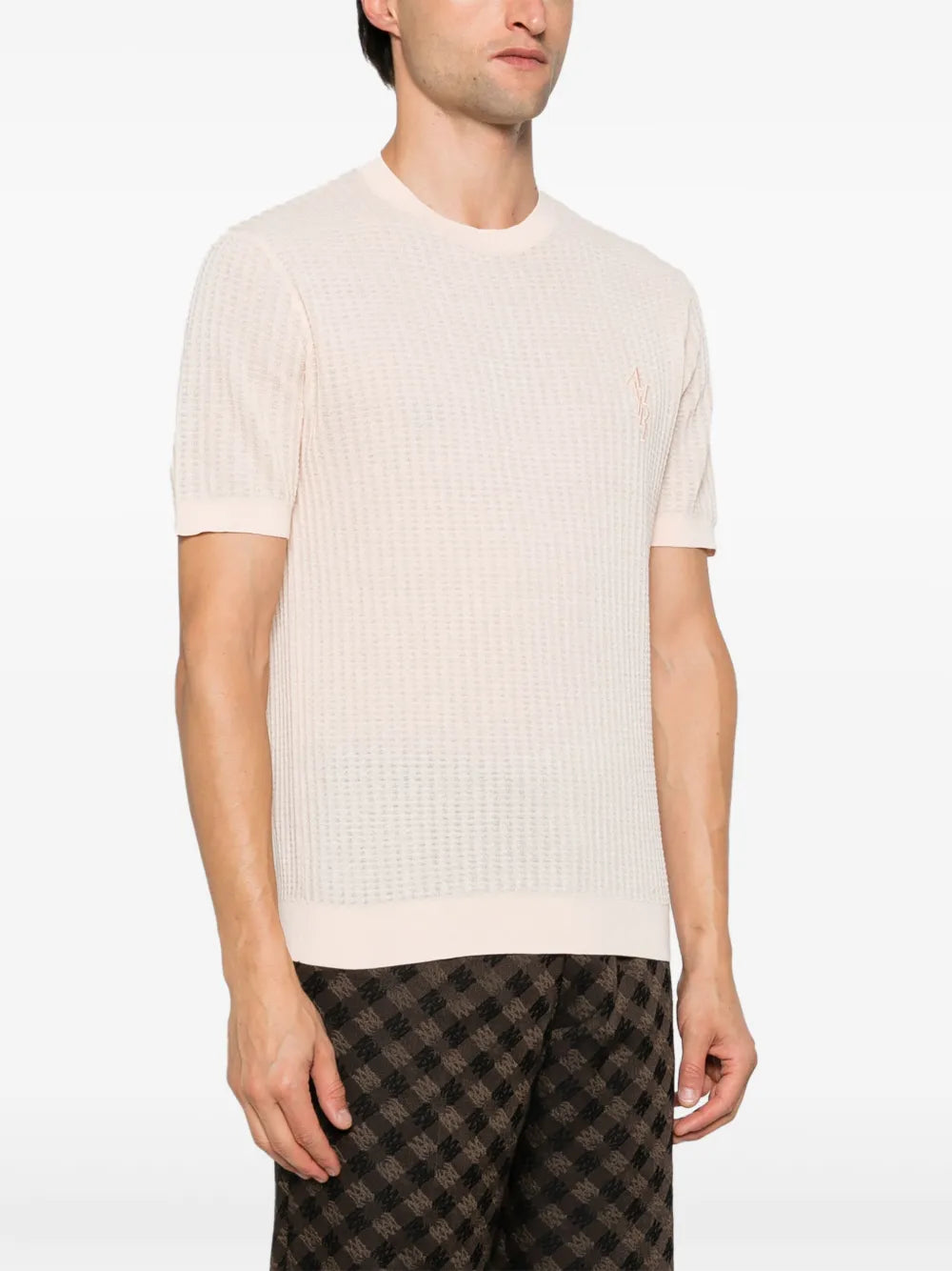 AMIRI pointelle-knit T-shirt