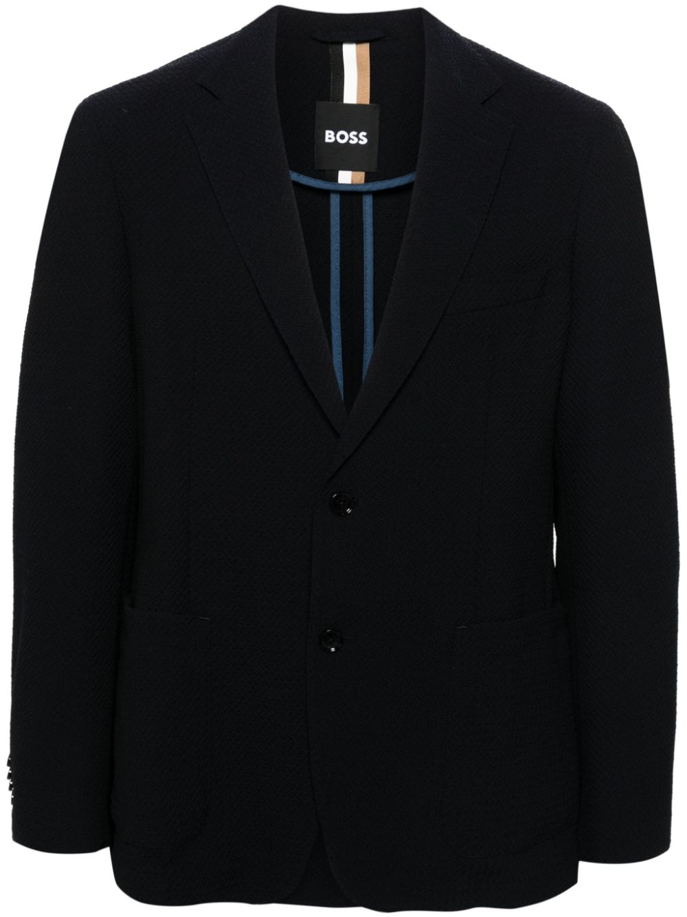 BOSS  textured blazer