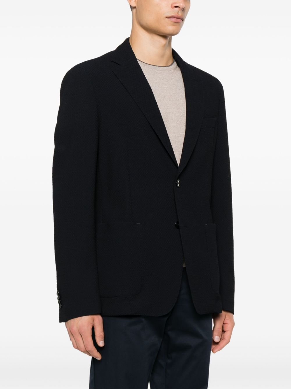 BOSS  textured blazer