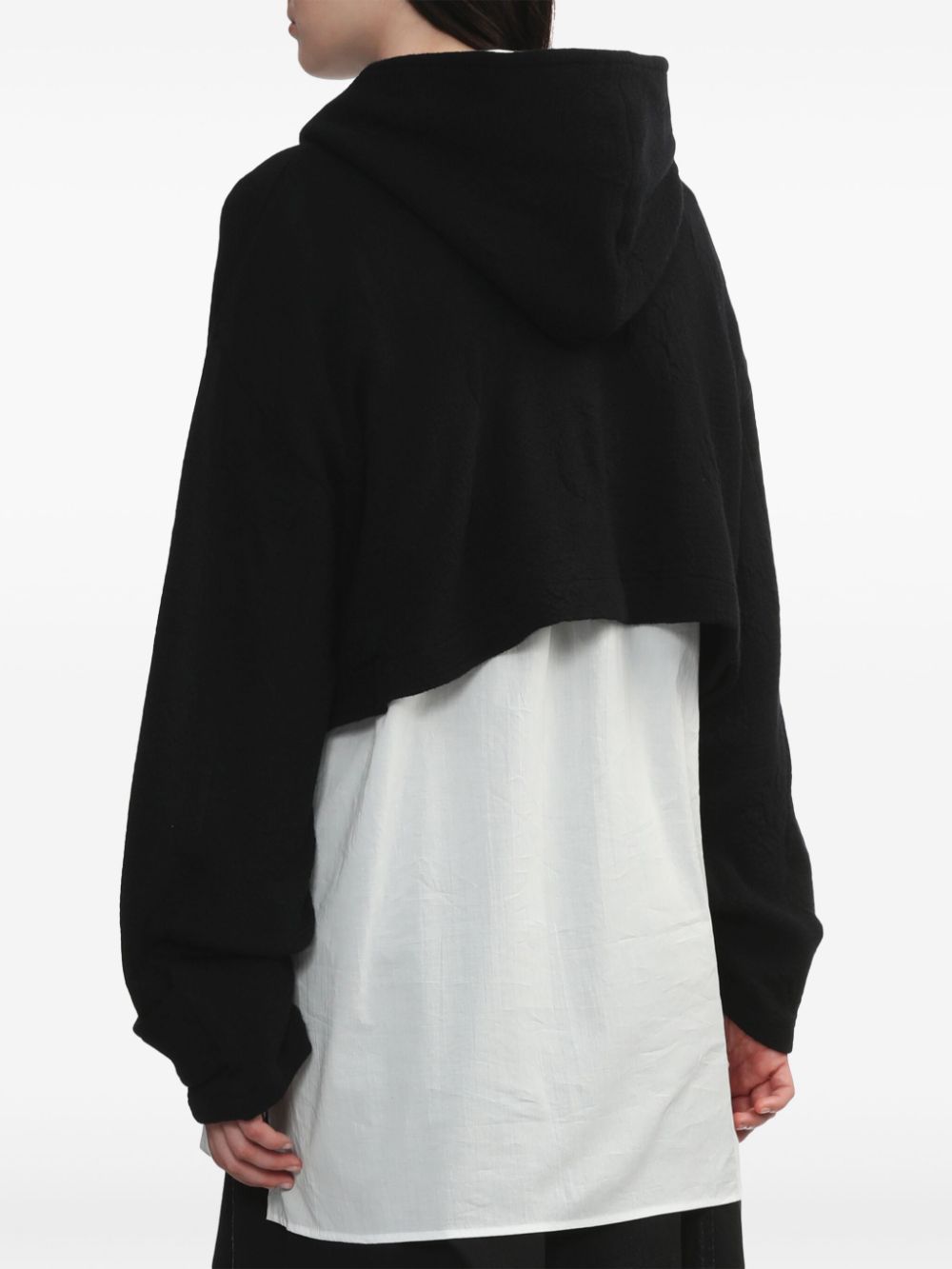 Y's  cropped duffle jacket