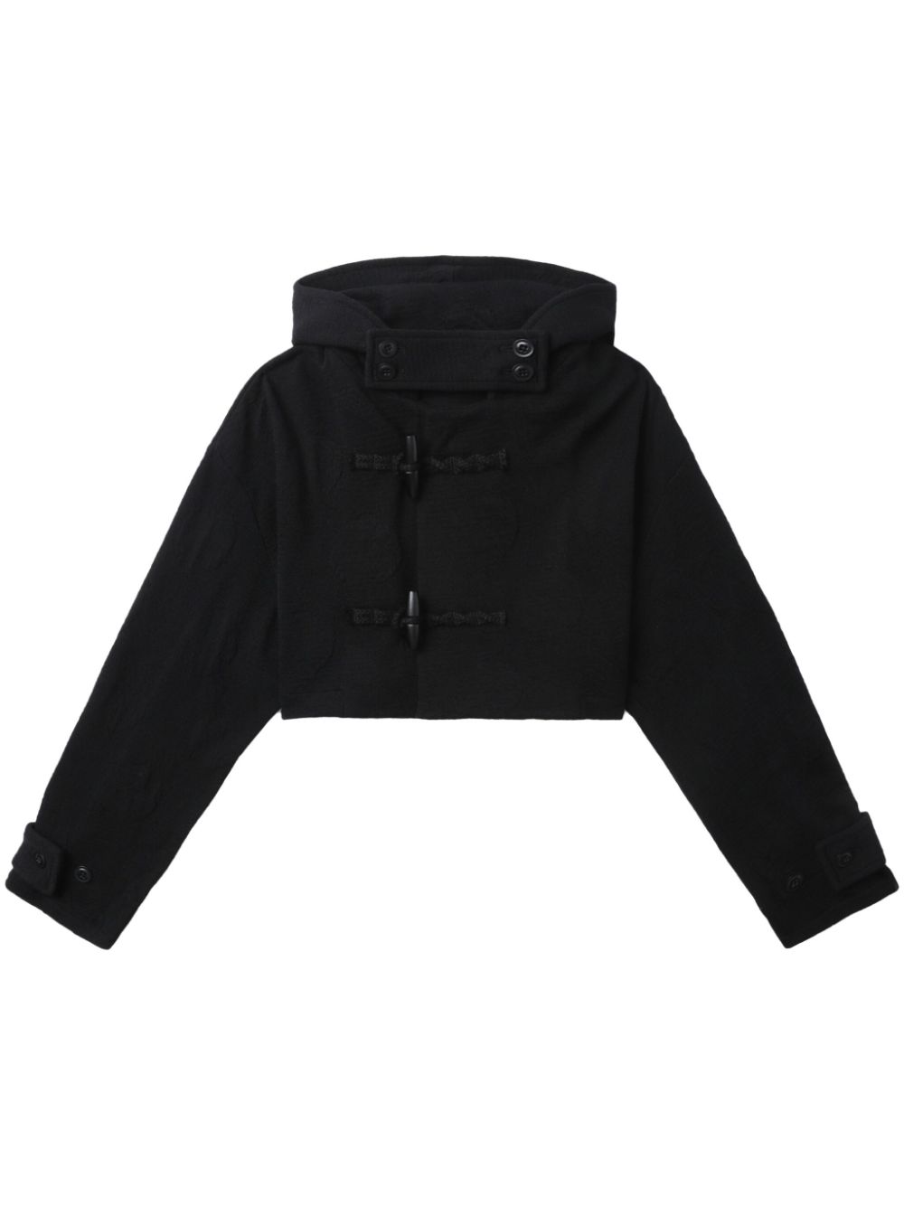 Y's  cropped duffle jacket