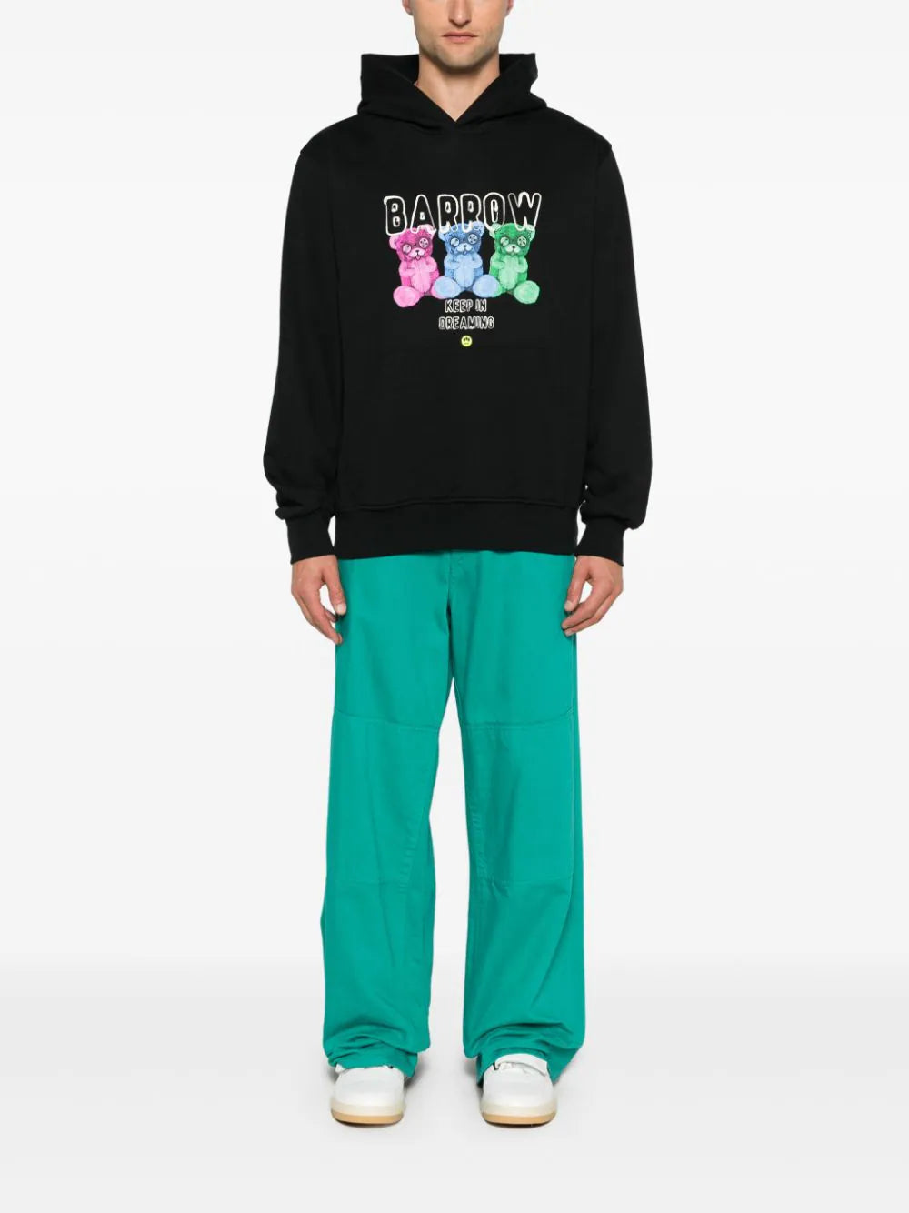 BARROW  logo-print hoodie