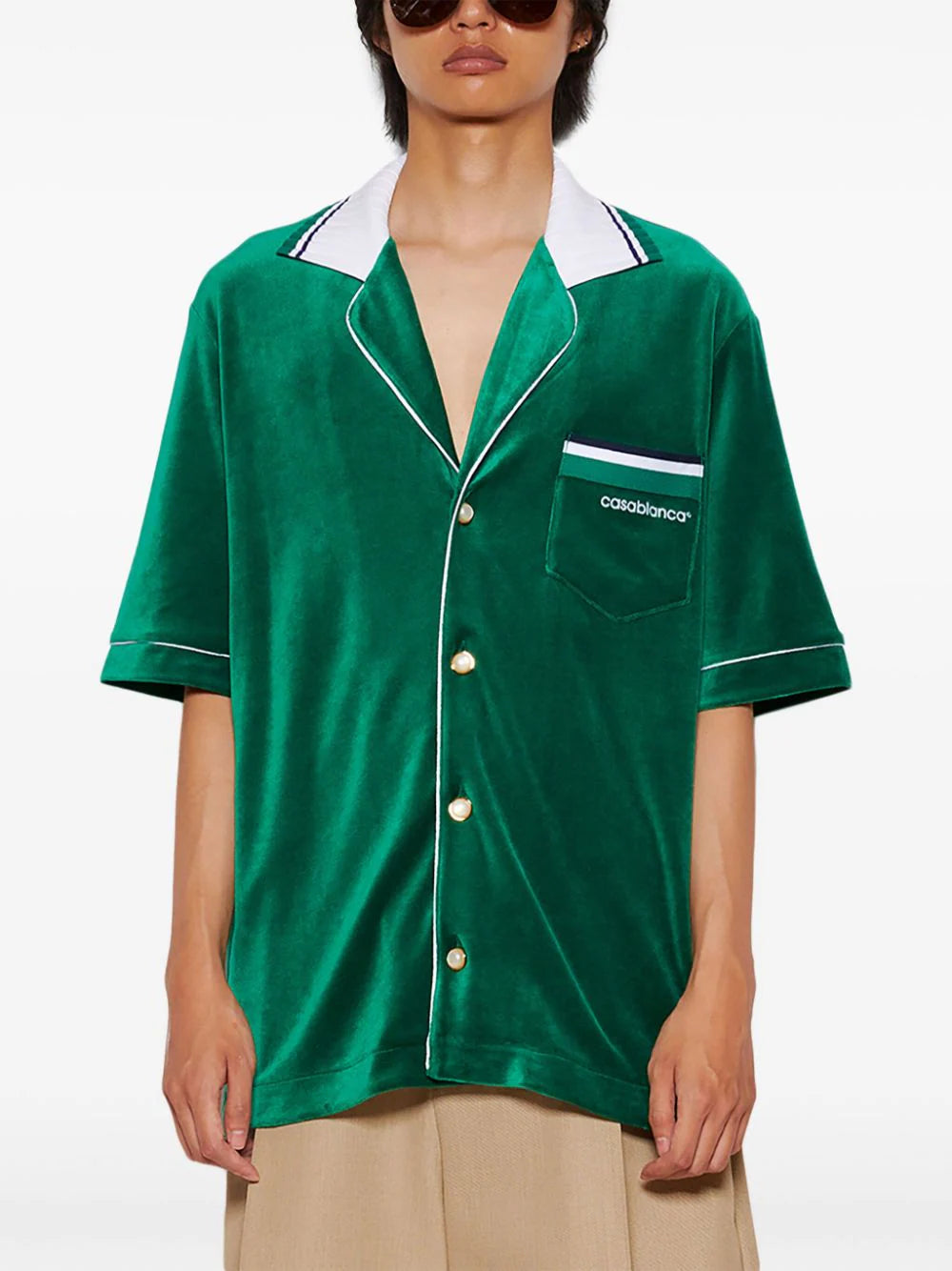 Casablanca Velour shirt - Image 3