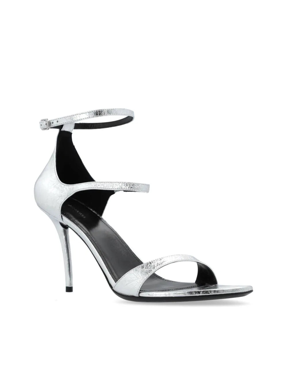 Balenciaga  Honey metallic leather sandals