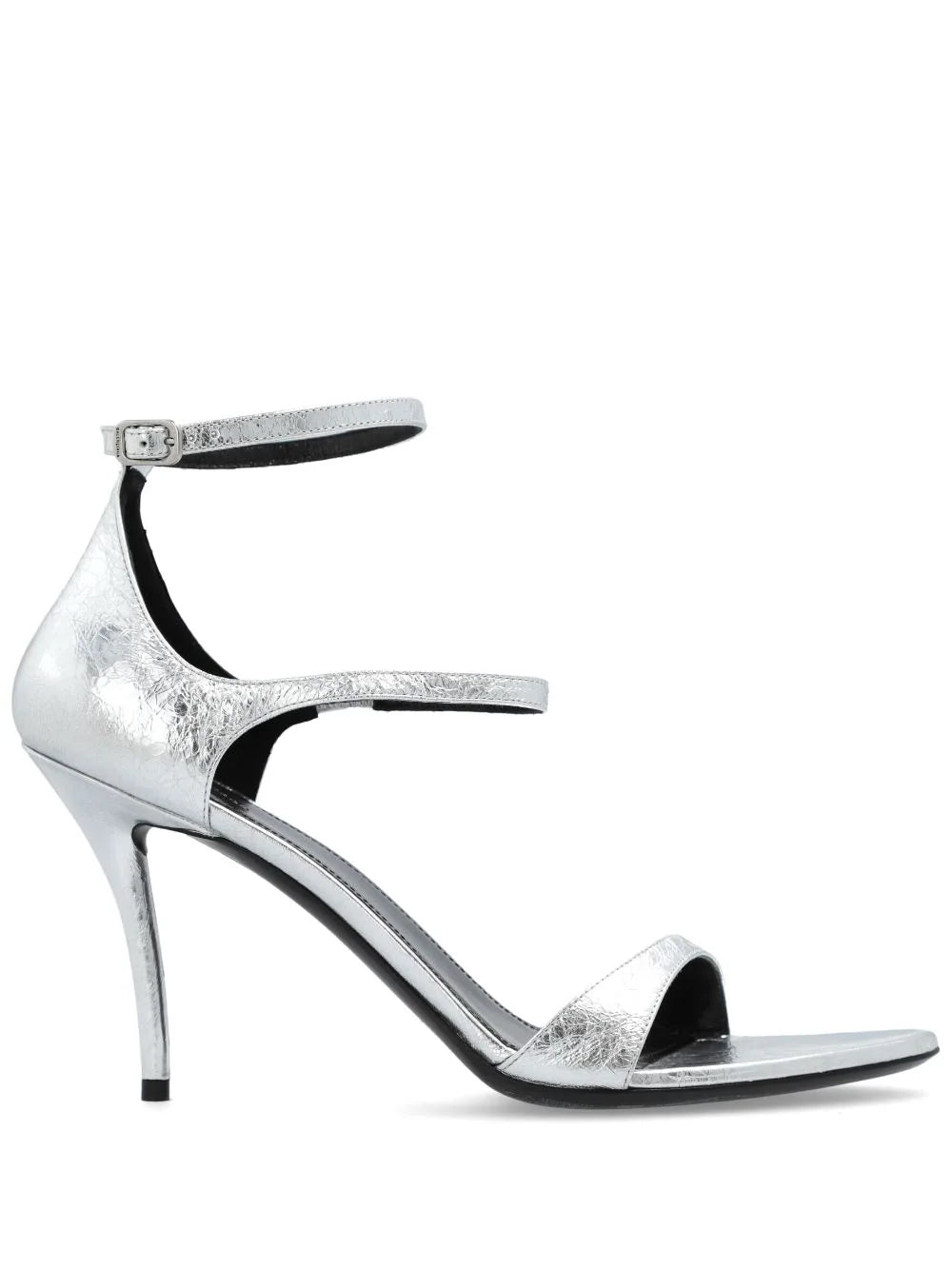 Balenciaga  Honey metallic leather sandals
