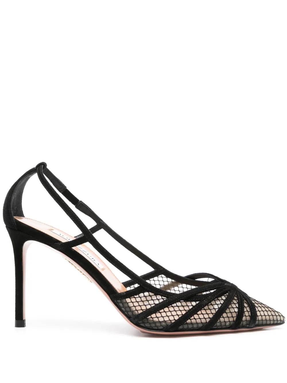 Aquazzura  85mm suede pumps