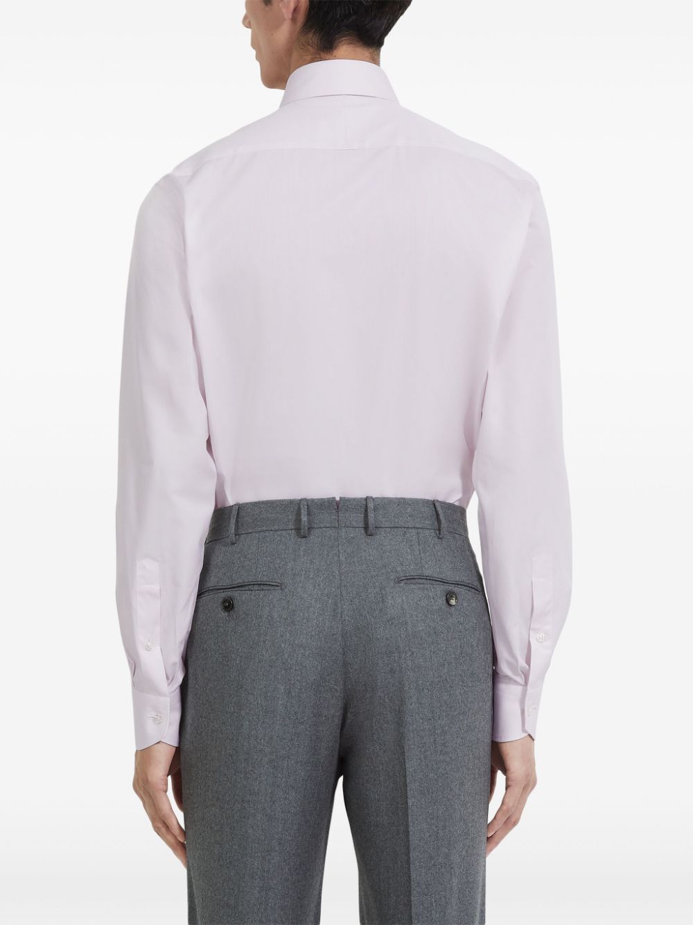 Zegna striped cotton shirt
