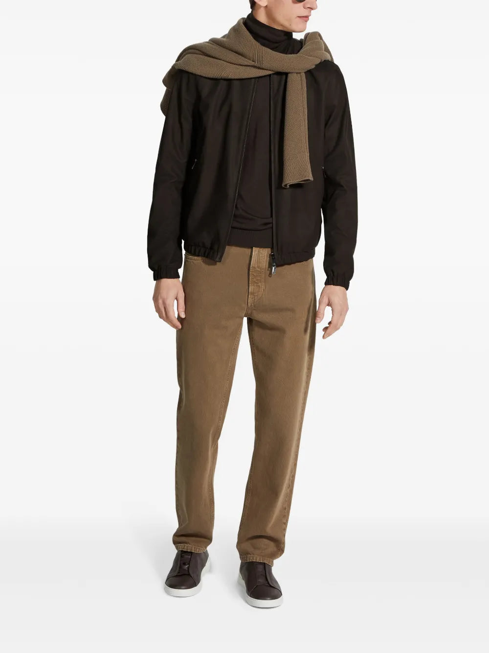 Zegna  reversible suede jacket