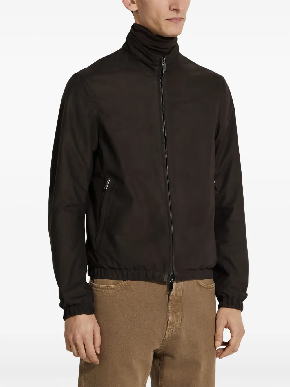 Zegna  reversible suede jacket