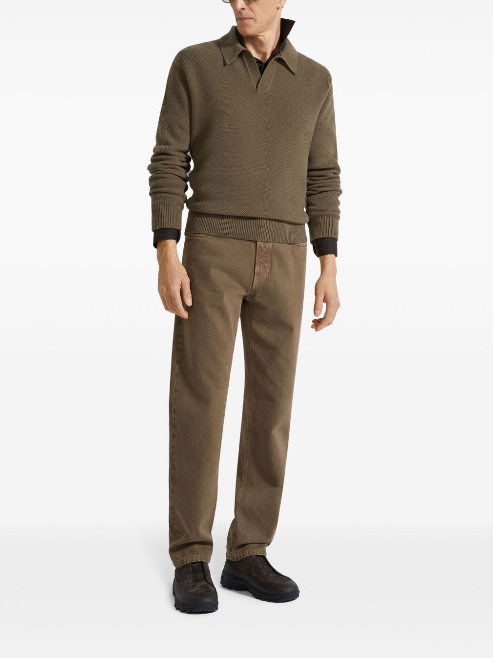 Zegna  Roccia cotton jeans