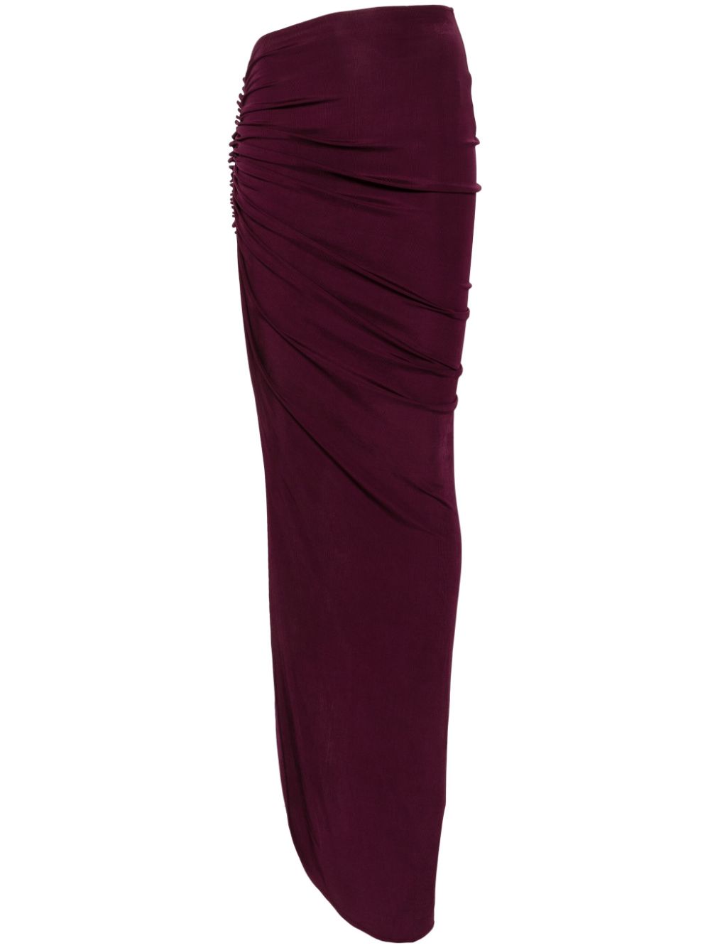Atlein  asymmetric midi skirt