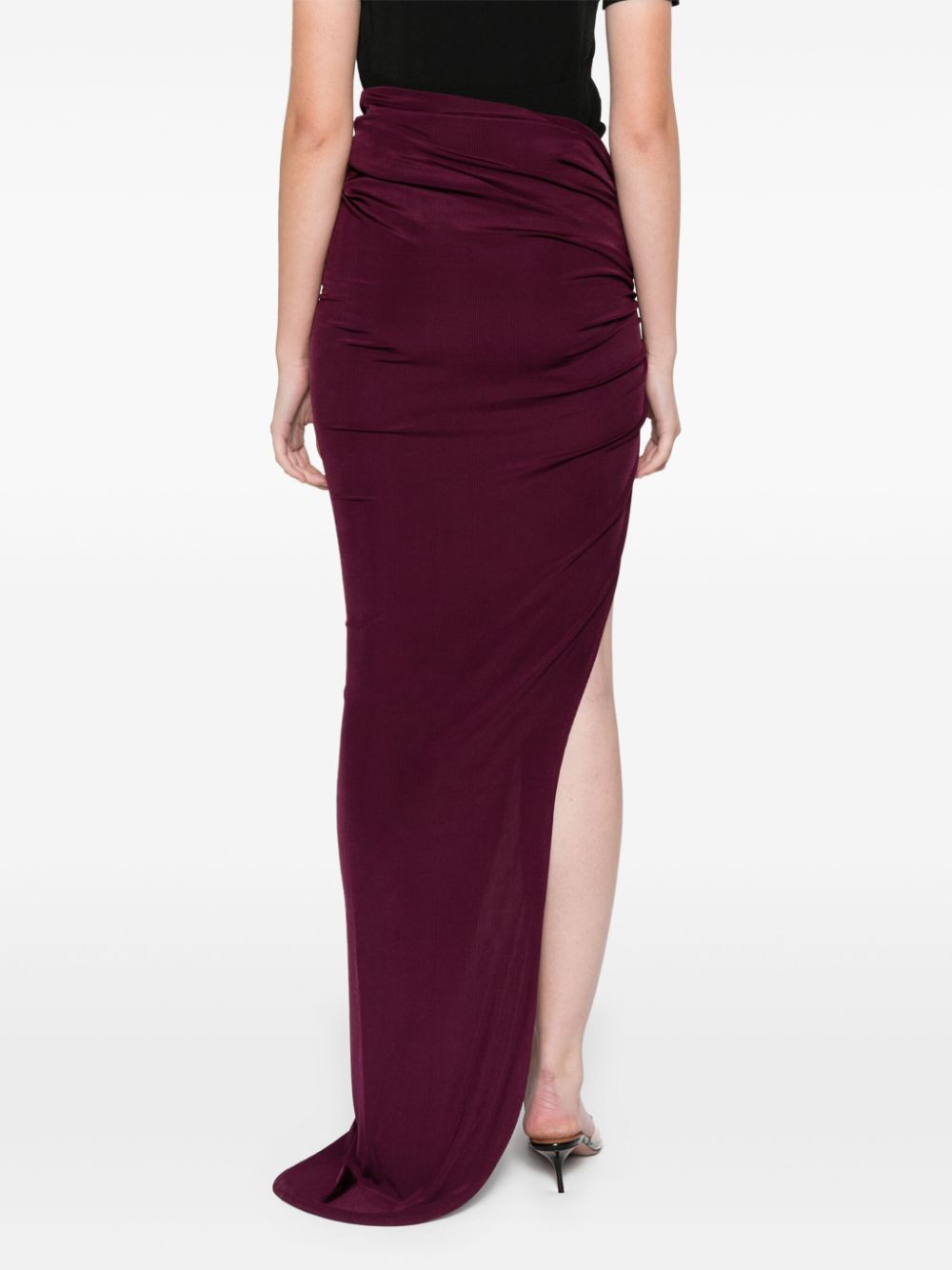 Atlein  asymmetric midi skirt
