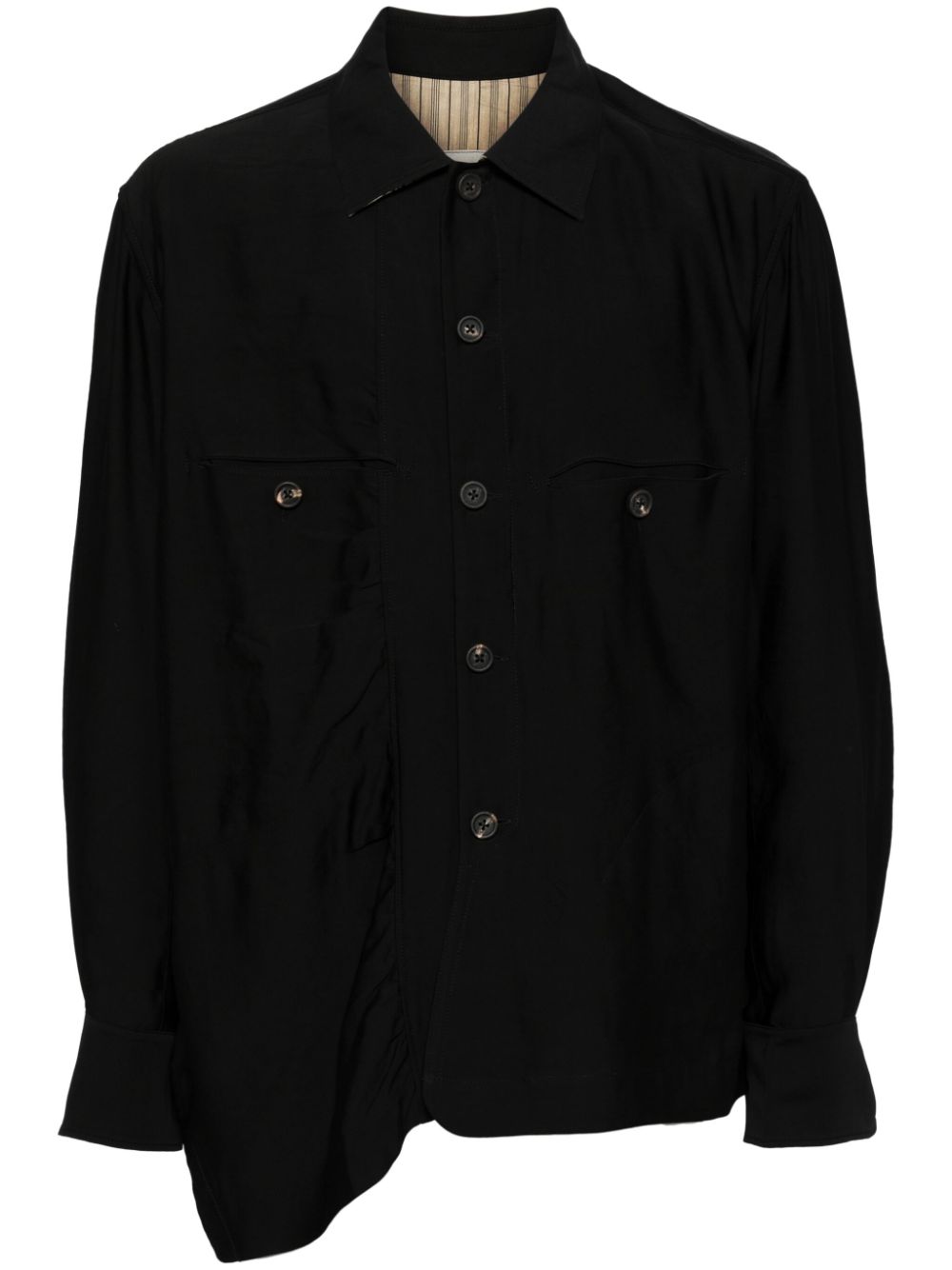 Ziggy Chen  asymmetric shirt jacket