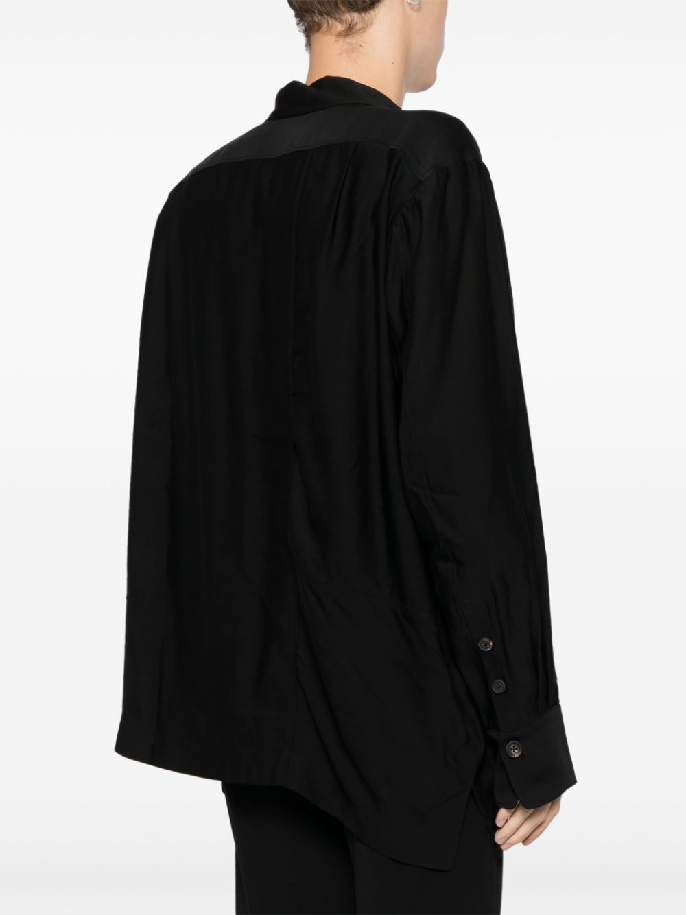 Ziggy Chen  asymmetric shirt jacket