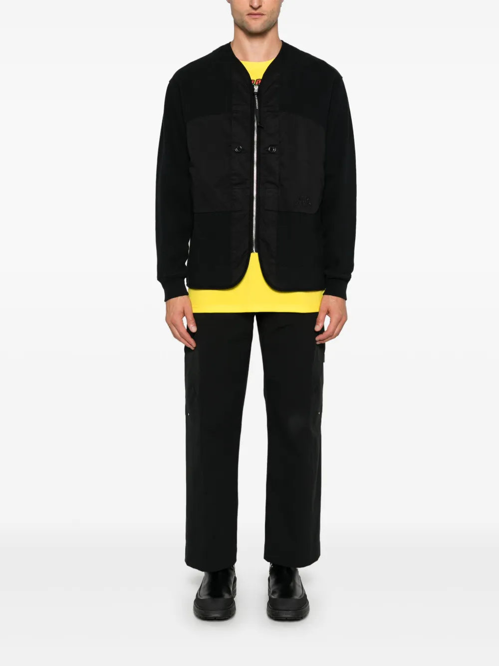 C.P. Company logo-embroidered jacket