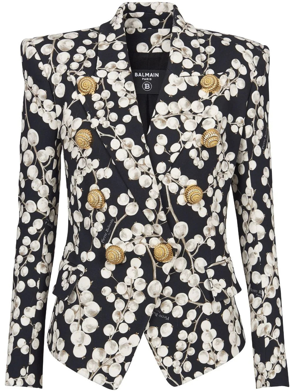 Balmain  printed blazer