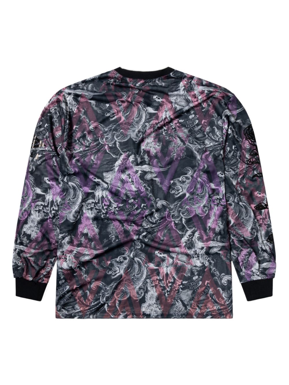 Aries  all-over printed sweatshirt