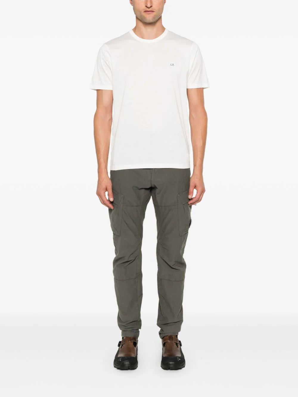 C.P. Company  logo-patch T-shirt