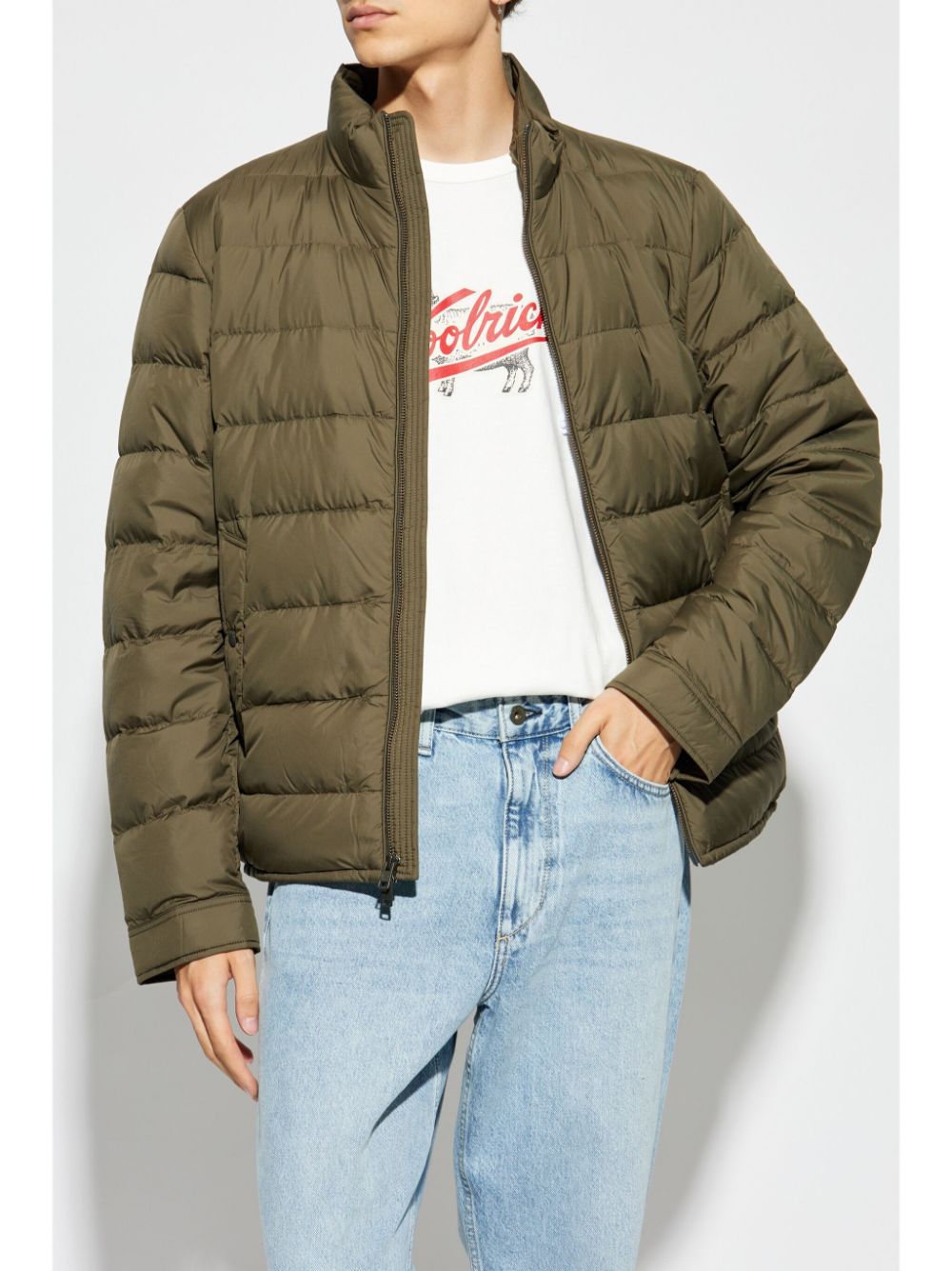 Woolrich  zipped quilted jacket