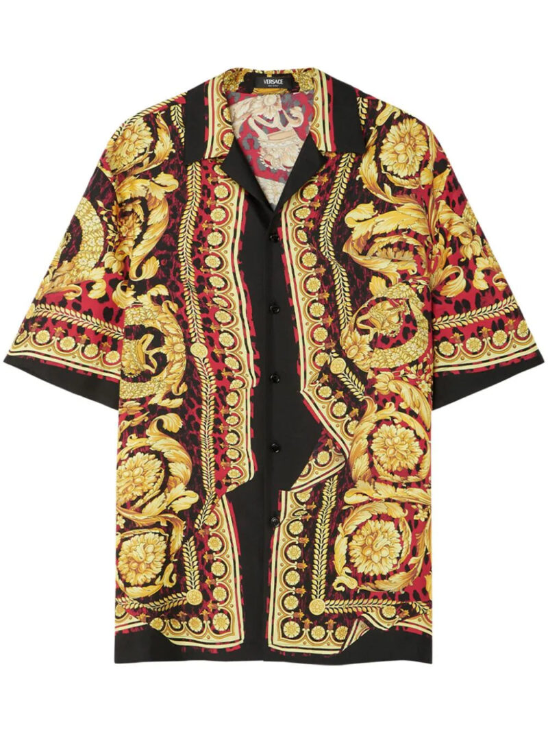 Versace  Wild Barocco silk shirt