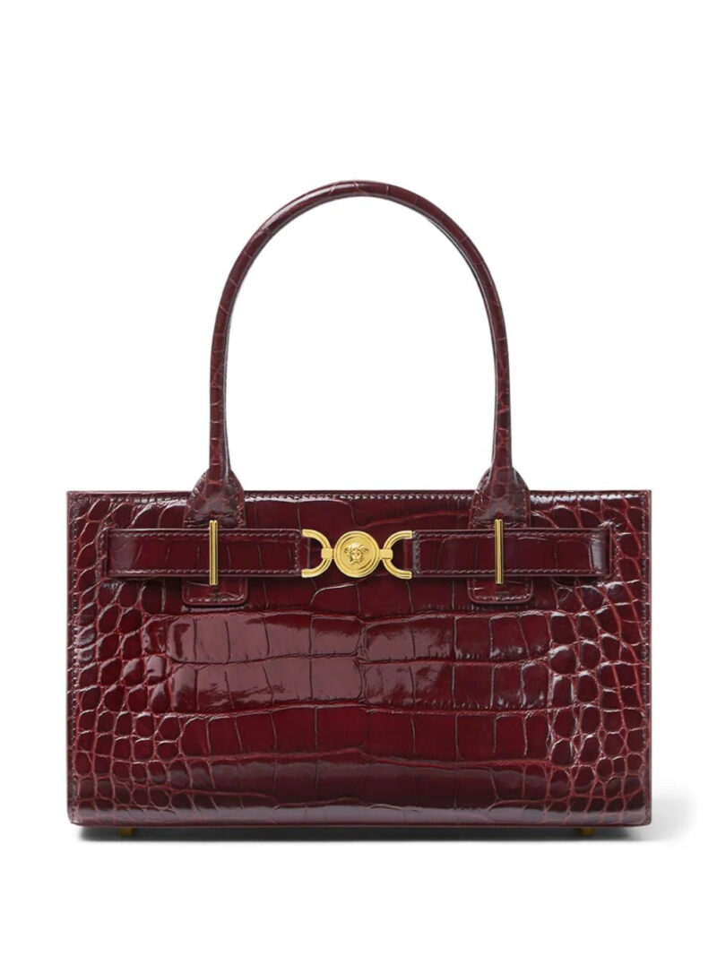 Versace  Medusa '95 crocodile-effect tote bag