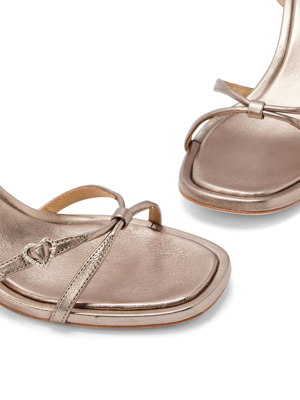Badgley Mischka  65mm Brynna leather sandals