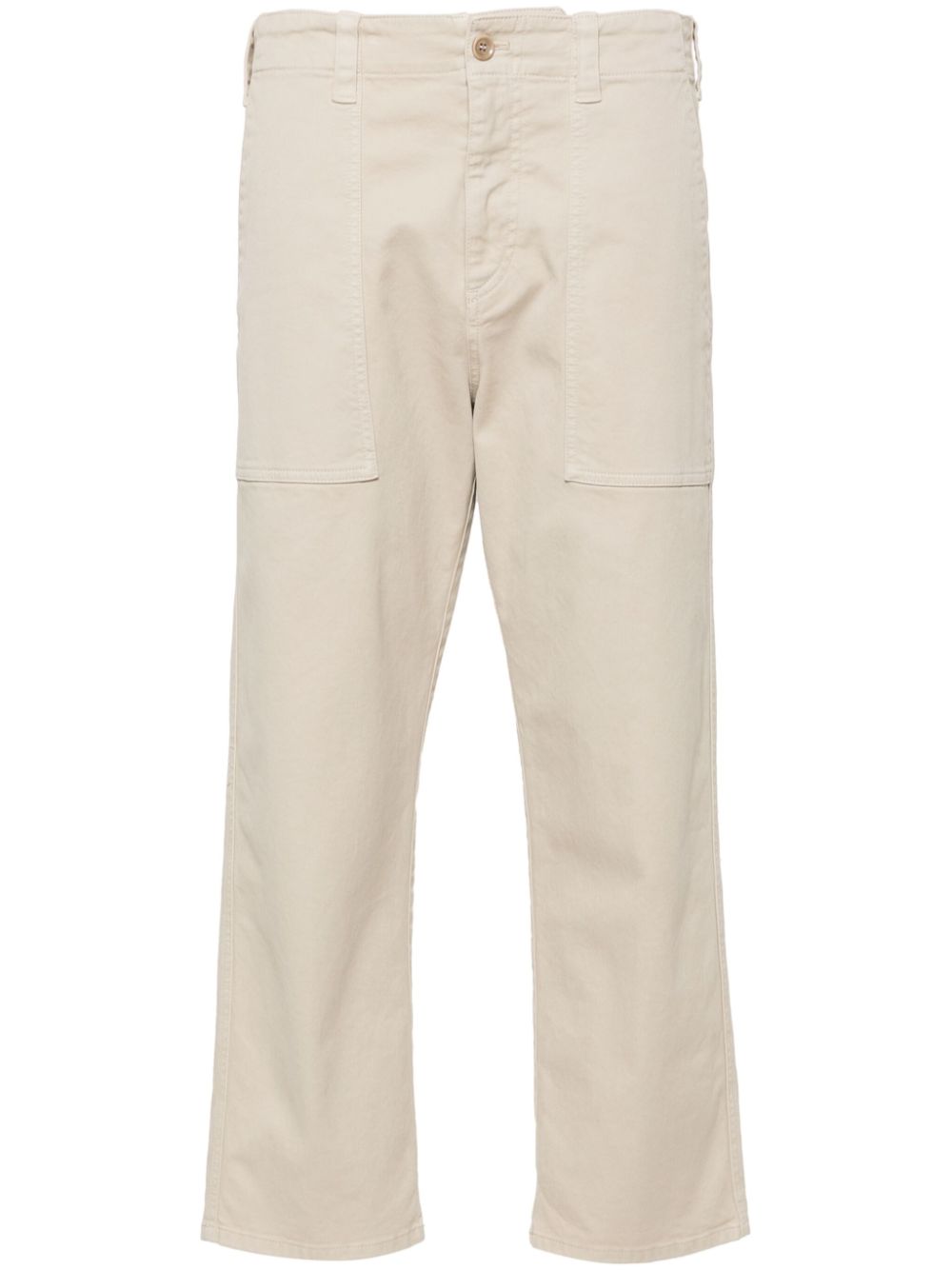 ASPESI  gabardine cropped trousers