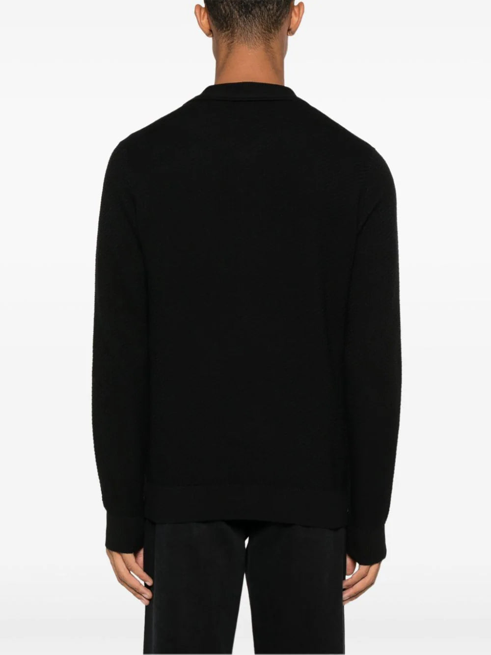 BOSS logo-patch polo shirt - Image 4