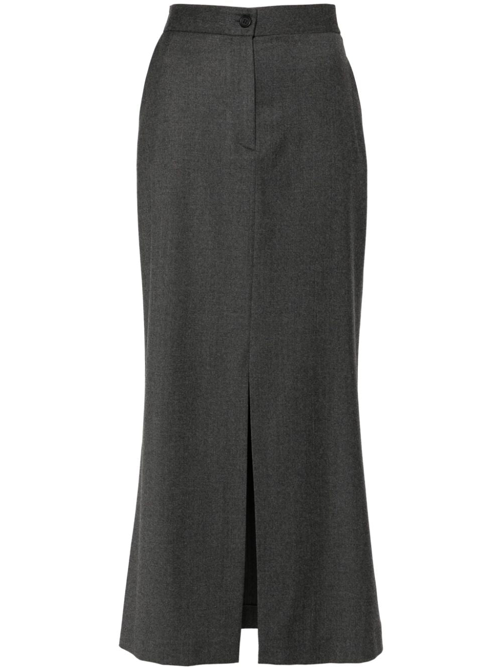 Antonelli  front-slit maxi skirt