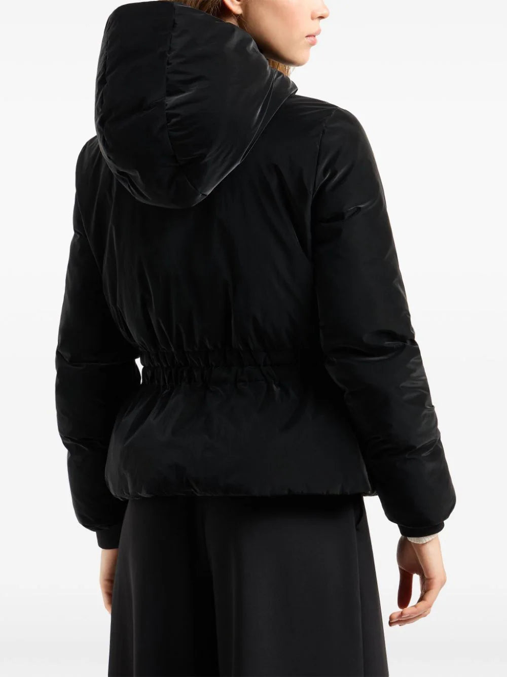 Armani Exchange concealed hood jacket