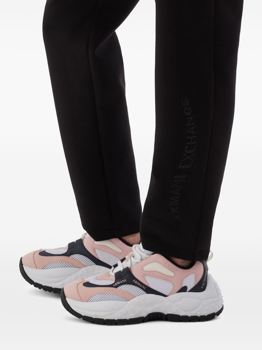 Armani Exchange black joggers - Image 4