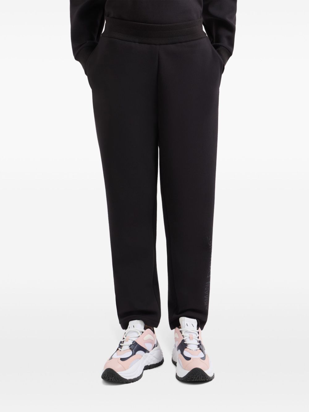 Armani Exchange black joggers - Image 2