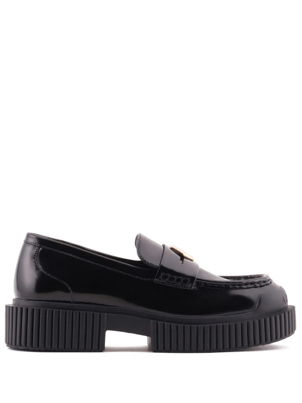 Armani Exchange  leather loafers