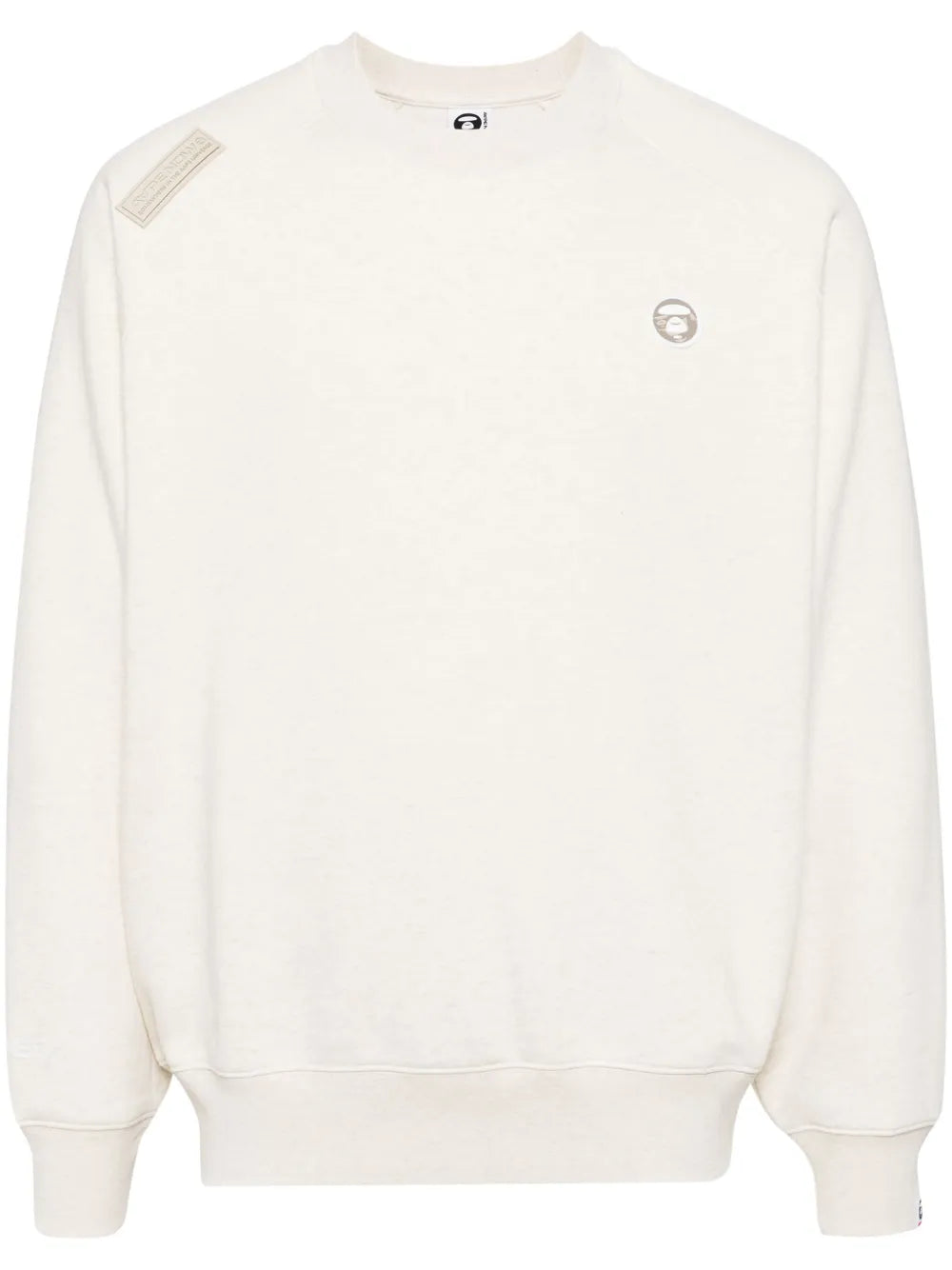 AAPE BY *A BATHING APE®  logo patch sweatshirt