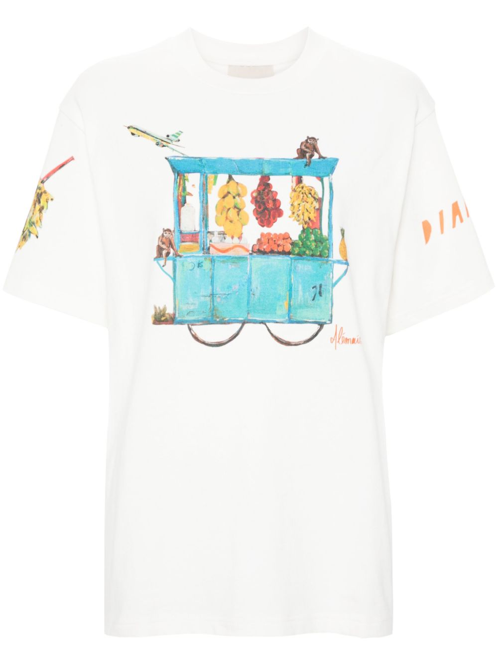 ALEMAIS  x Adam Lester Fruit Cart T-shirt