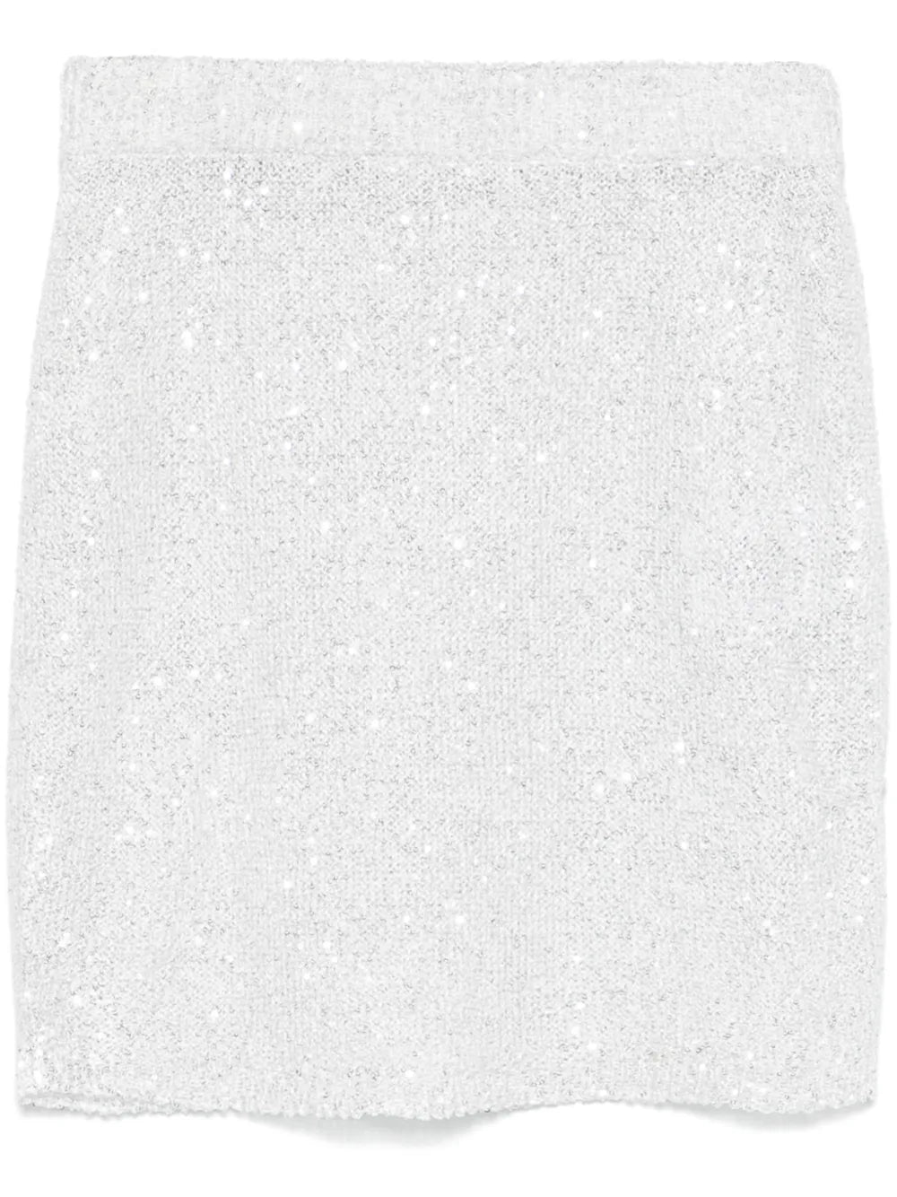 Alessandra Rich  sequin knitted mini skirt