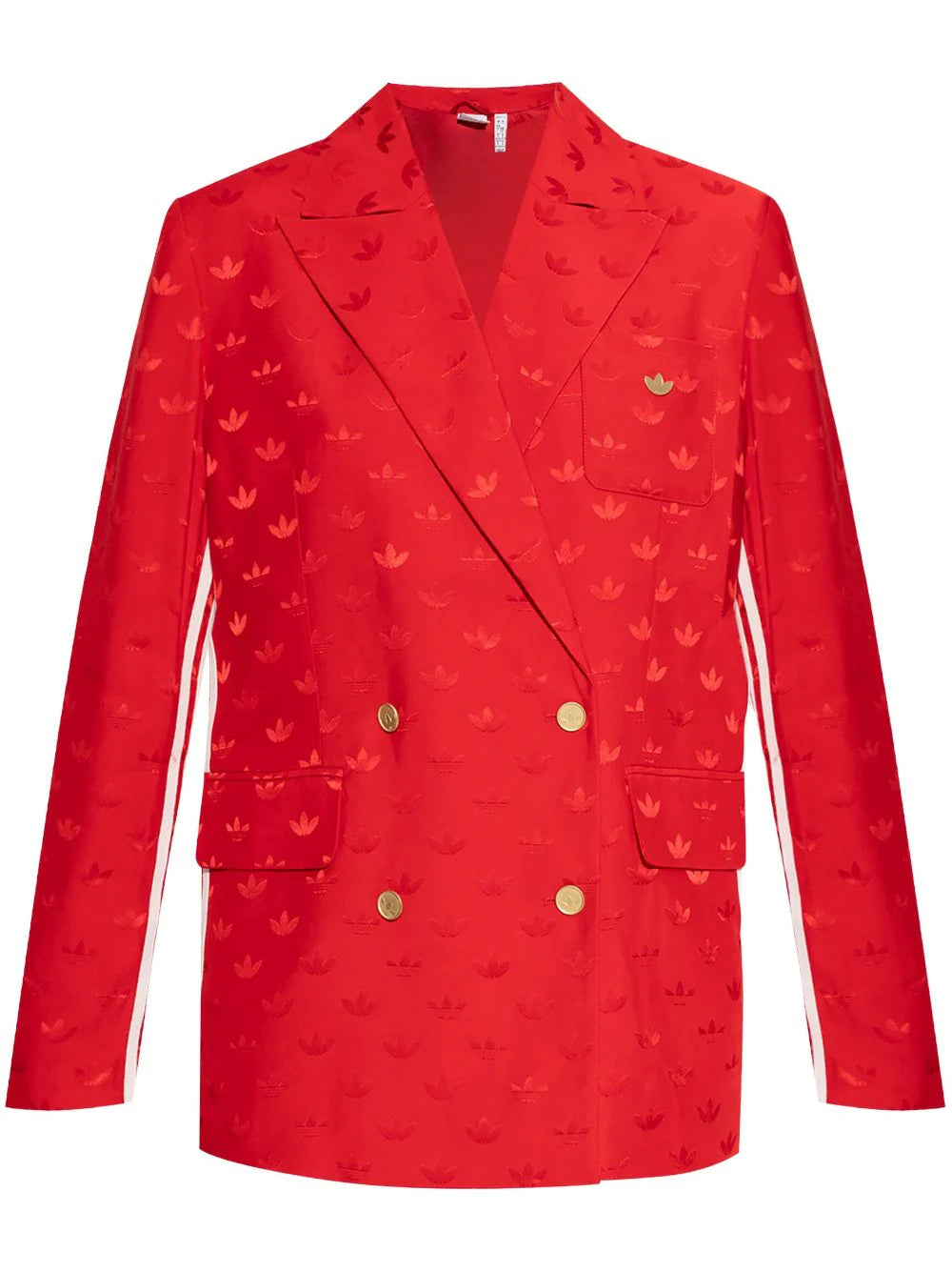 adidas  monogram-jacquard blazer