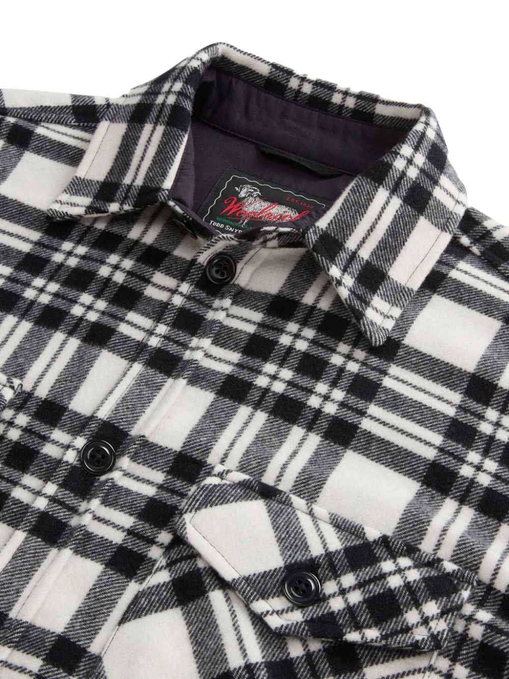 Woolrich  plaid cashmere shirt