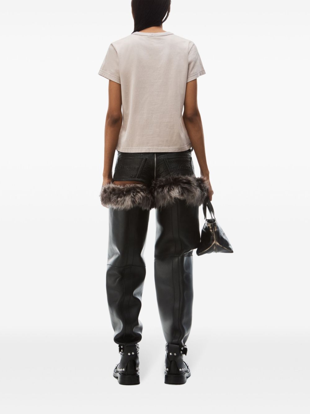 Alexander Wang blade-logo cotton T-shirt