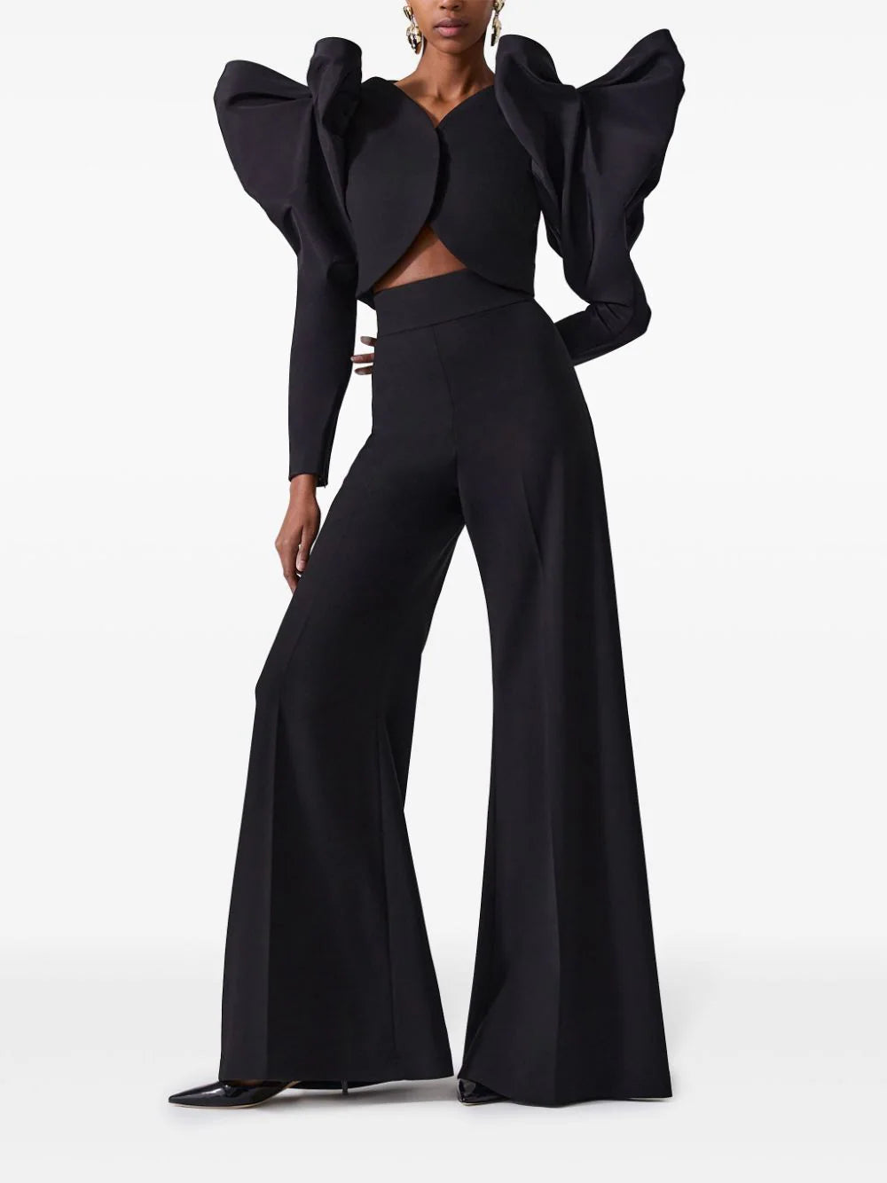 Carolina Herrera  high-rise wide-leg trousers